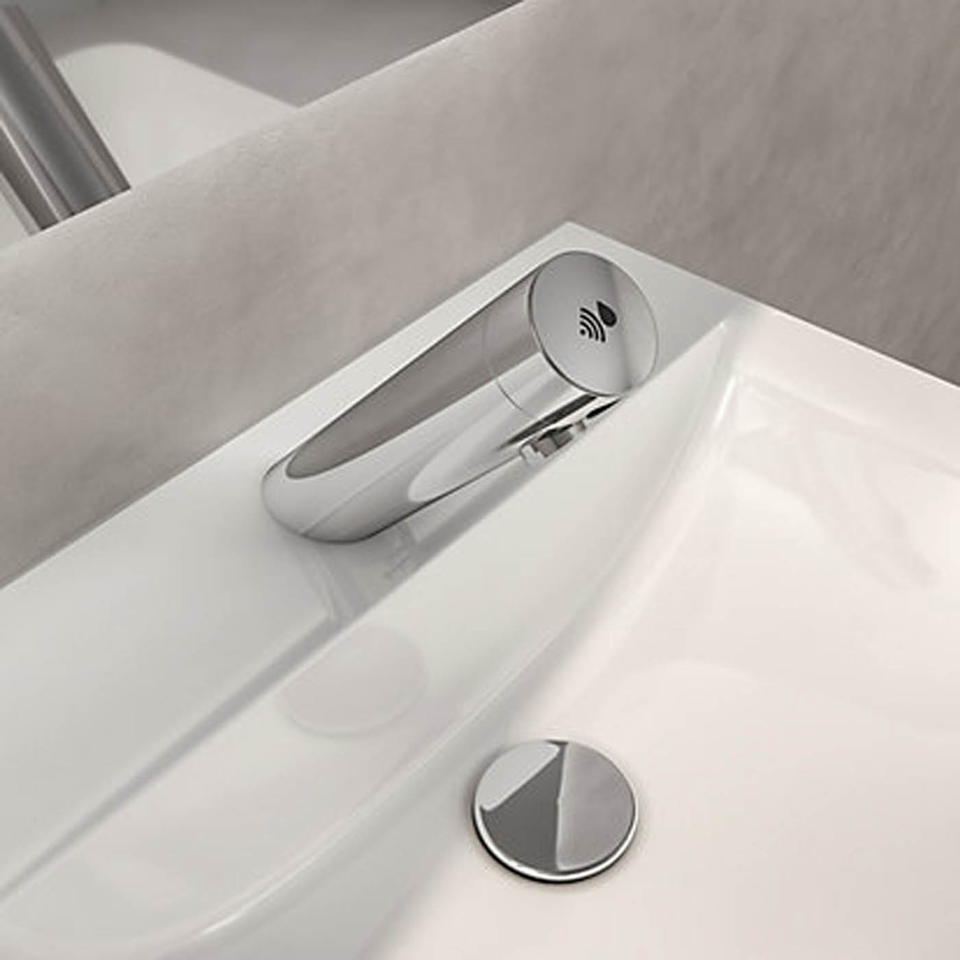 Armitage Bathroom Basin Sensor Tap Mixer Chrome Touch Free Modern Faucet - Image 3