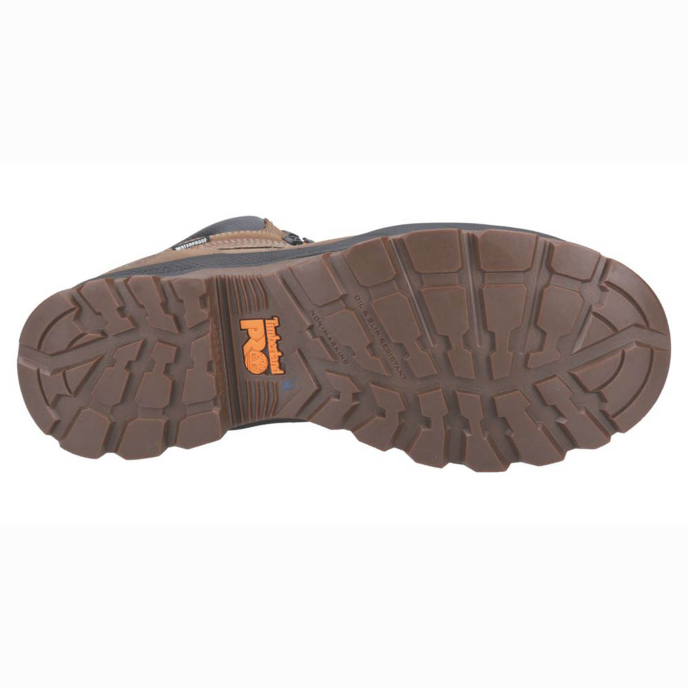 Timberland Safety Boots Mens Standard Fit Brown Waterproof Composite Toe Size 10 - Image 3
