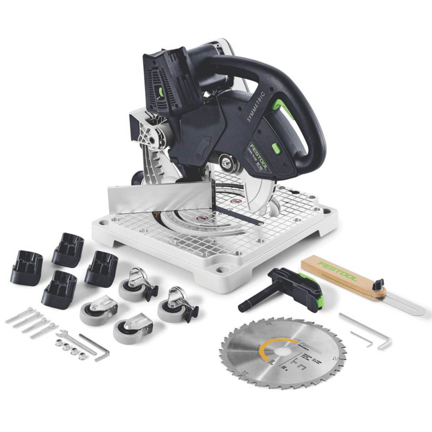Festool Mitre Saw Cordless 36V Li-Ion SYMC 70 EB-Basic Single Bevel Body Only - Image 1