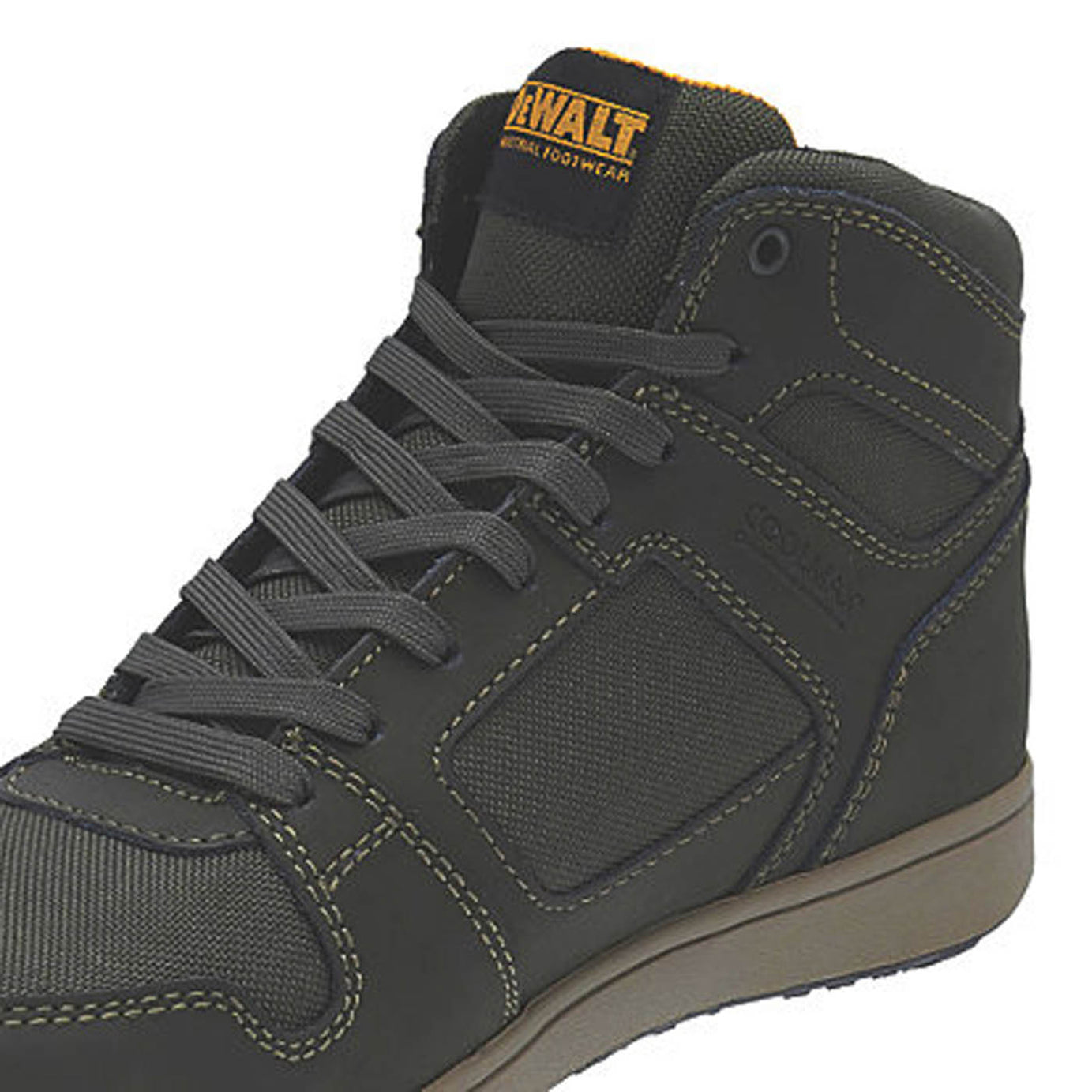 DeWalt Safety Boots Mens Standard Fit Olive Work Shoes Composite Toe Size 8 - Image 3