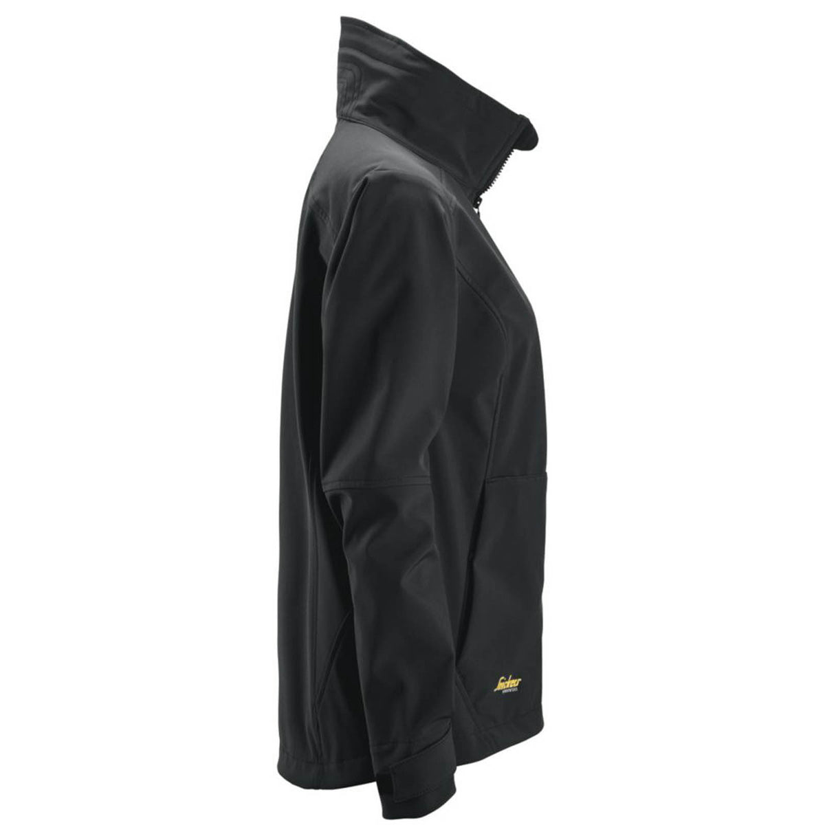 Snickers 1247 Womens Softshell Jacket Black Size 14-16 - Image 3