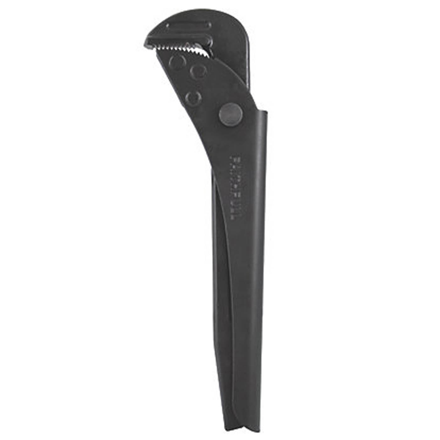 Faithfull Lever Action Pipe Wrench FAIPWLA12 Steel Drop Forged 1mm-60mm - Image 1
