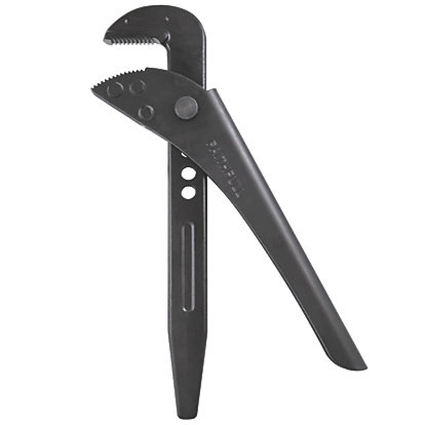 Faithfull Lever Action Pipe Wrench FAIPWLA12 Steel Drop Forged 1mm-60mm - Image 2