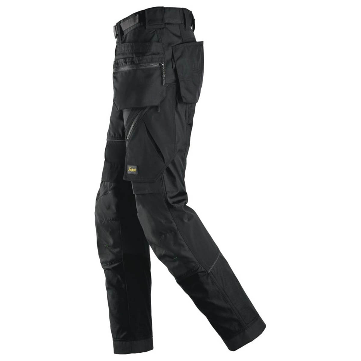 Snickers Work Trousers Mens Regular Fit Black Stretch Multi Pockets 33W 32L - Image 6