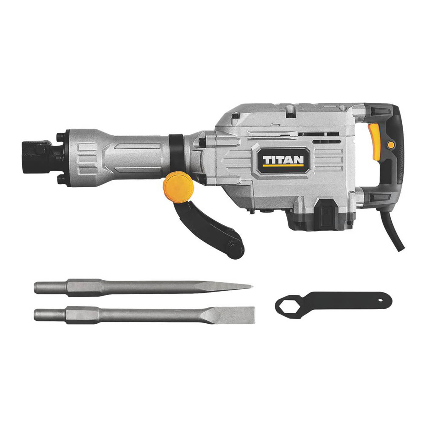 Titan TTB1321DRH 14.95kg Hex Shank  Electric Concrete Breaker 230-240V - Image 2