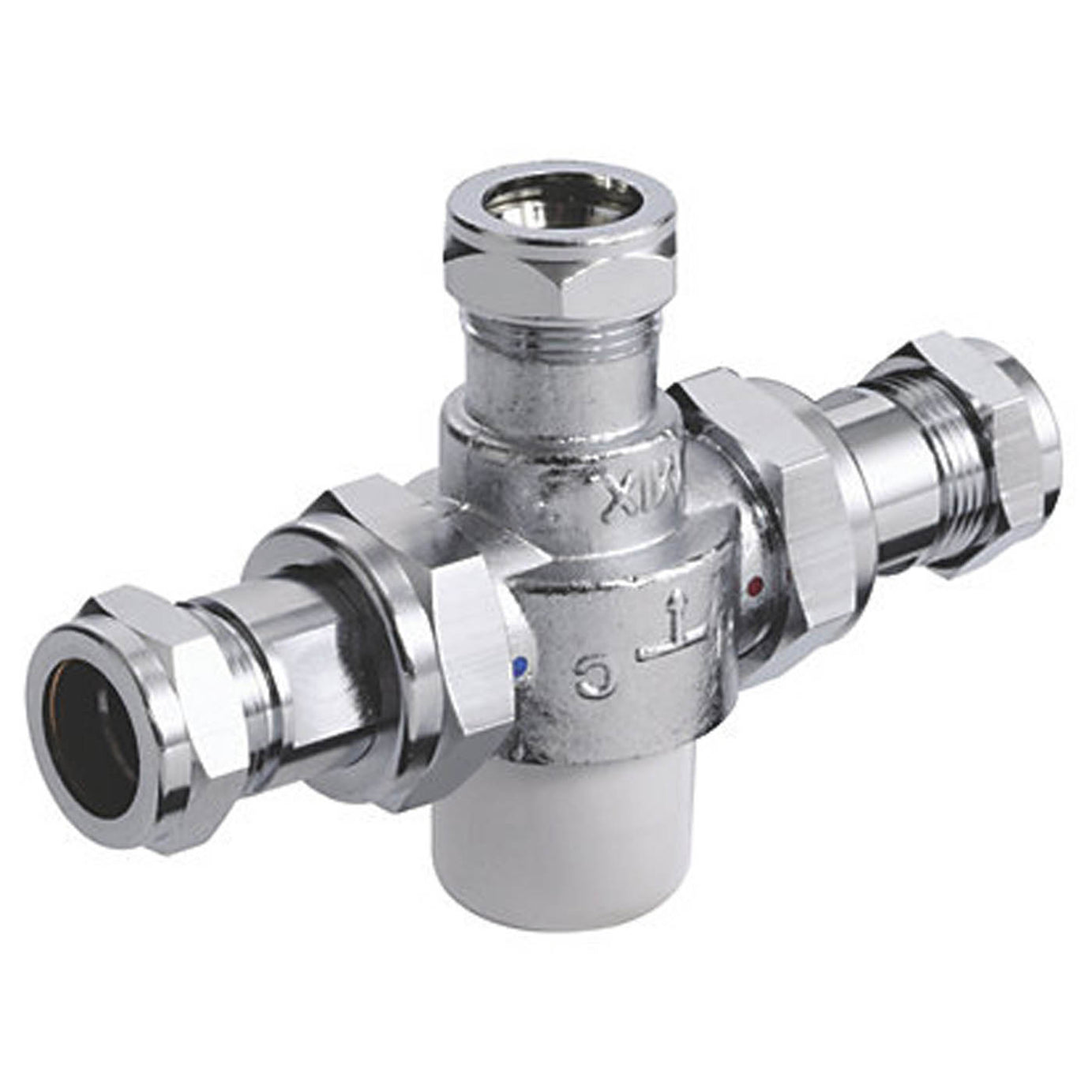 Bristan Under-Sink Blending Valve Thermostatic Midi TMV3 Auto Shut Off 22mm - Image 1