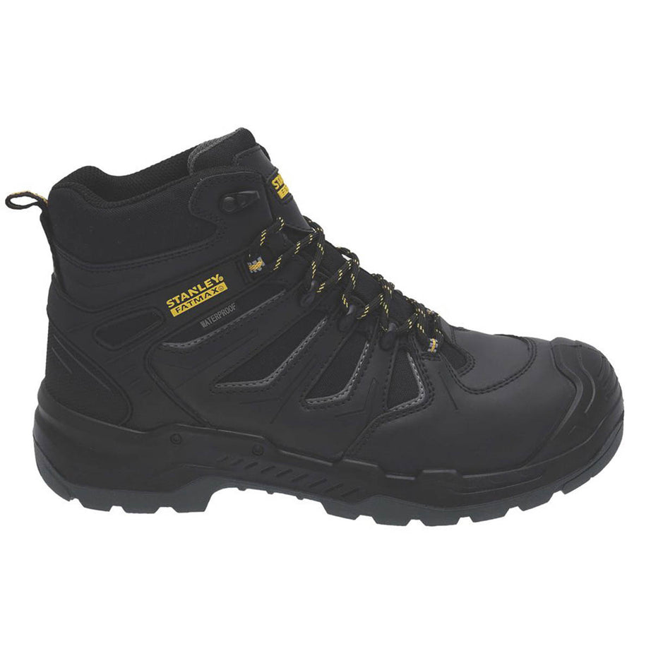 Stanle Safety Boots Mens Standard Fit Black Waterproof Shoes Steel Toe Size 11 - Image 2