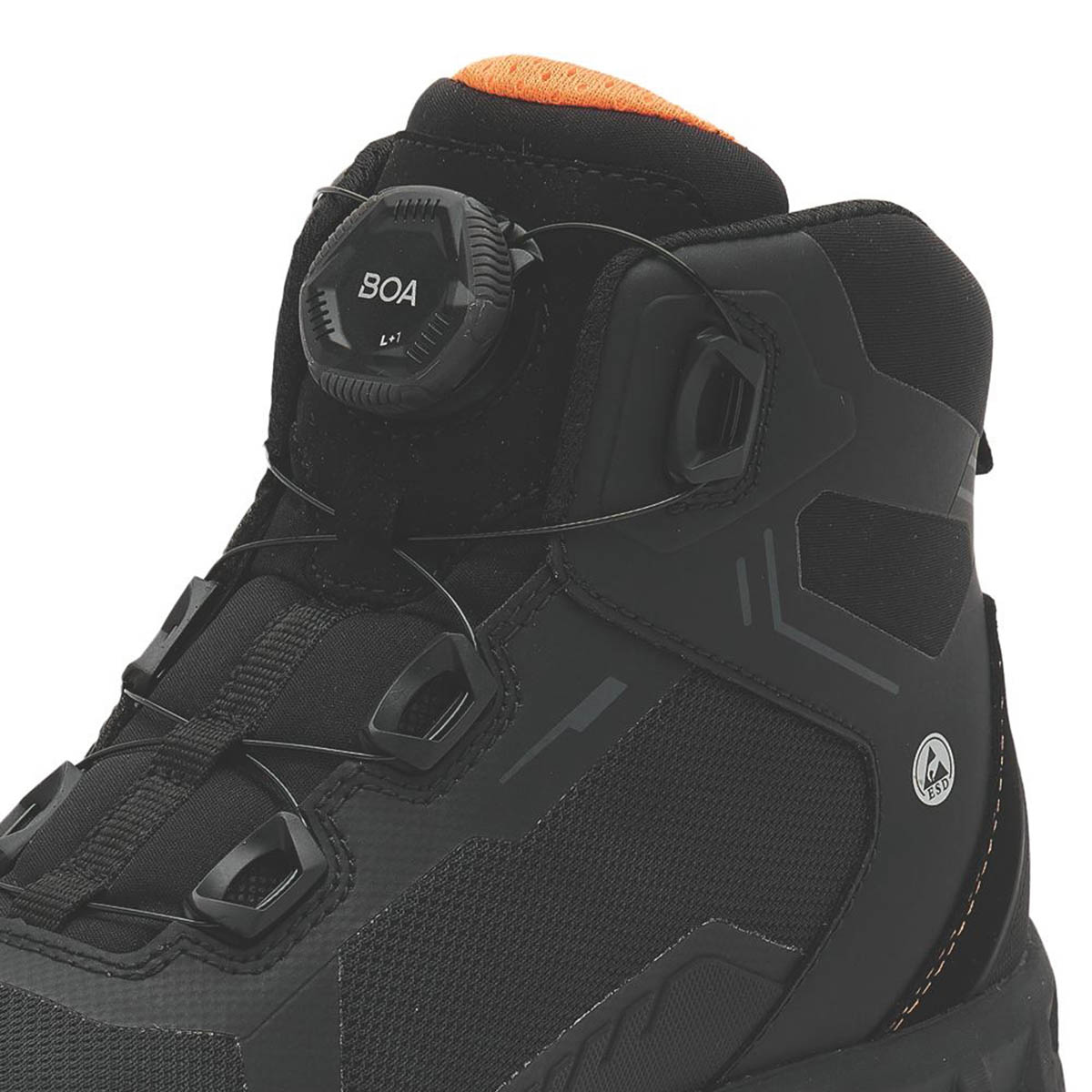 DeWalt Mens Safety Boots McLaren F1 Team Black Lightweight Metal Free Size 10 - Image 4