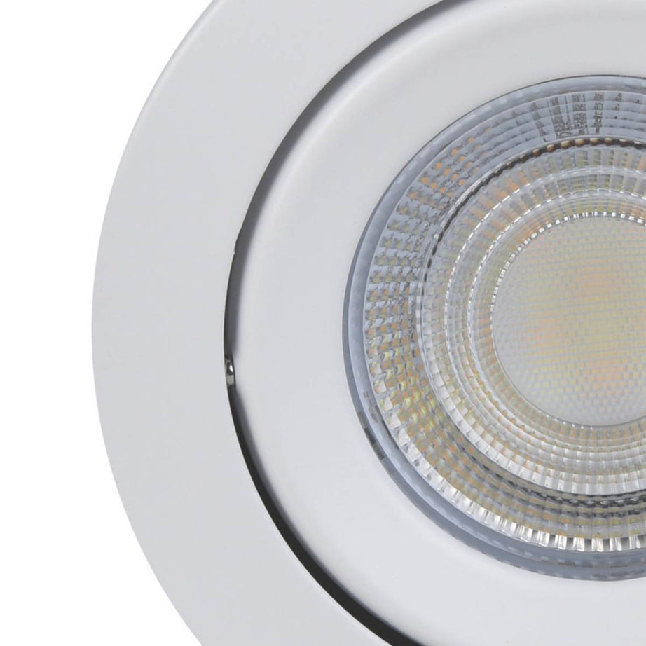 LAP LED Downlights Variable White Tilt Adjustable Dimmable 4W 420lm 10 Pack - Image 5