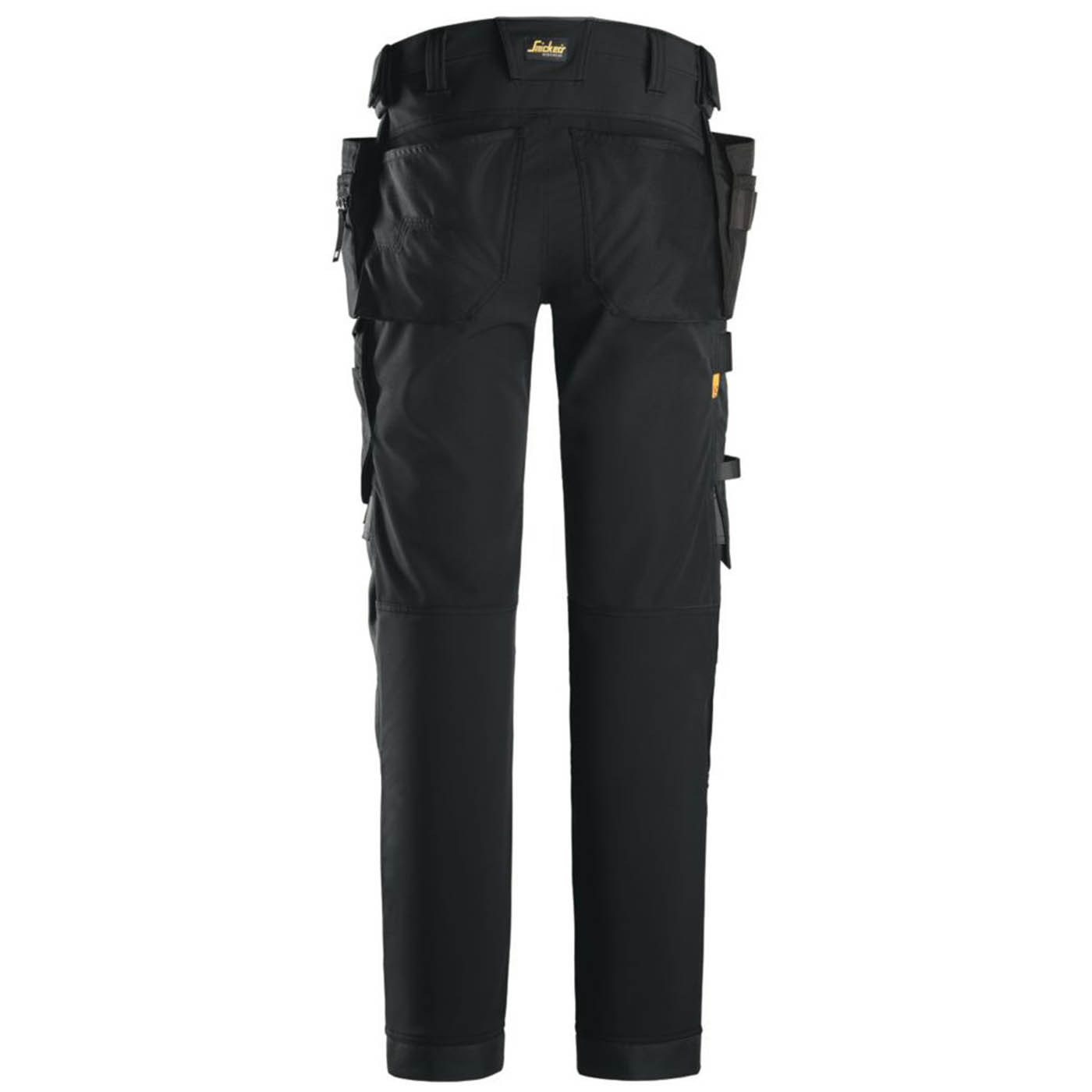 Snickers Work Trousers Mens Slim Fit Black Stretch Multi Pockets Cargo 30W 32L - Image 3