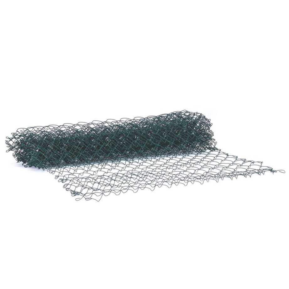 Apollo Chain Link Fencing Barrier 50mm Galvanised Steel Plastic-Coated 1.2 x 10m - Image 1