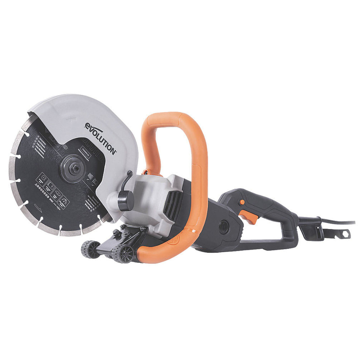 Evolution Disc Cutter Masonry Metal R230DCT 230mm Spindle Lock 2000W - Image 1