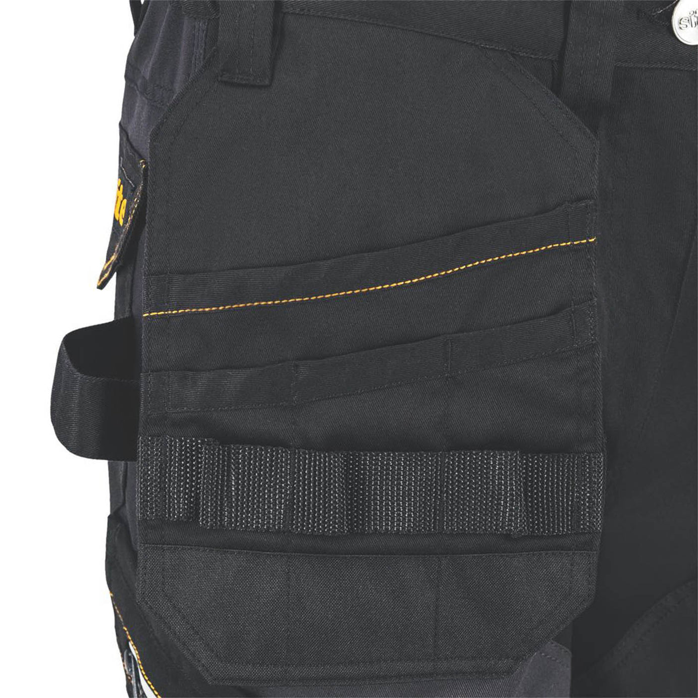 Site Work Trousers Womens Straight Leg Black Grey Multi Pockets Size 18 28L - Image 3