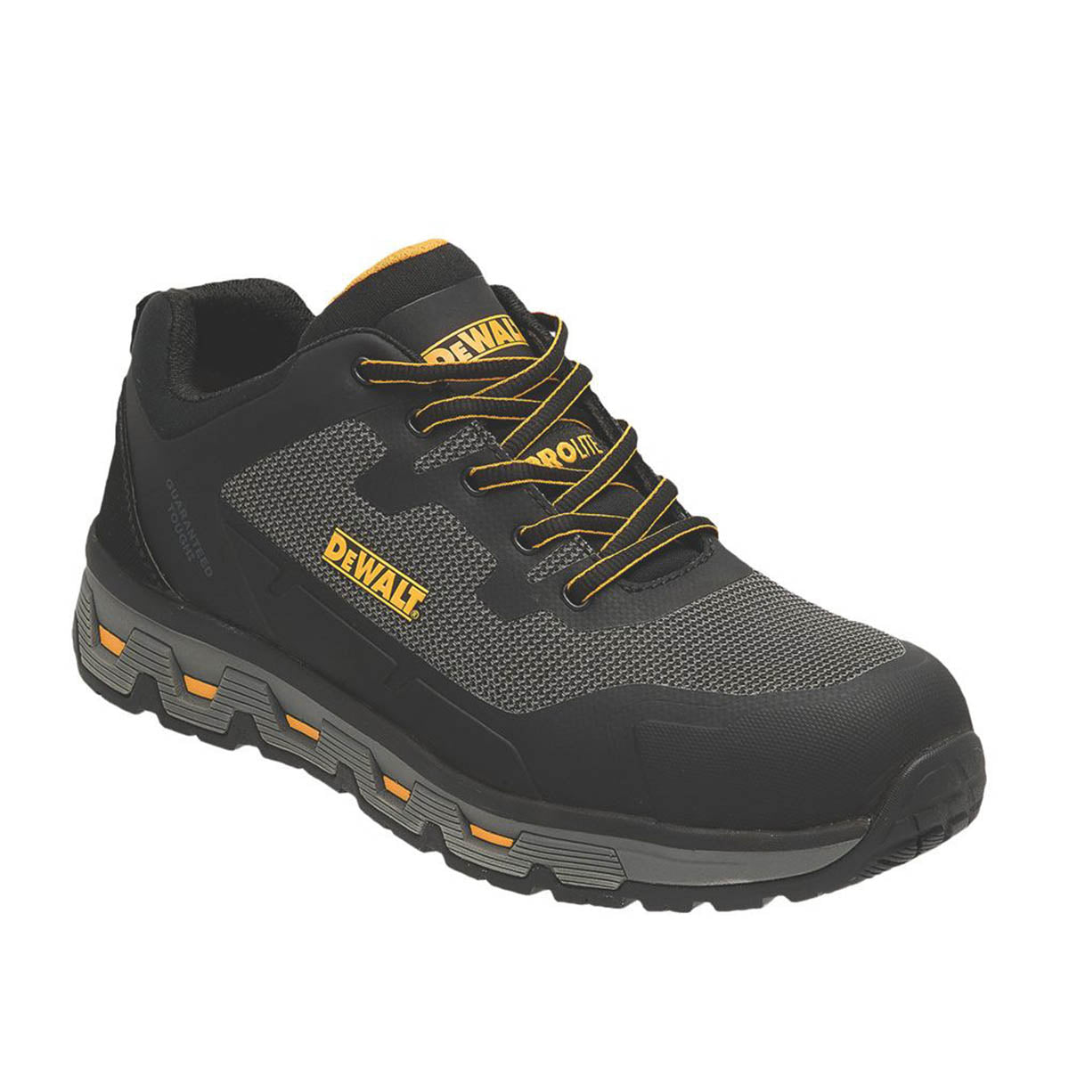 DeWalt Safety Trainers Mens Standard Fit Black Lightweight Aluminium Toe Size 12 - Image 1