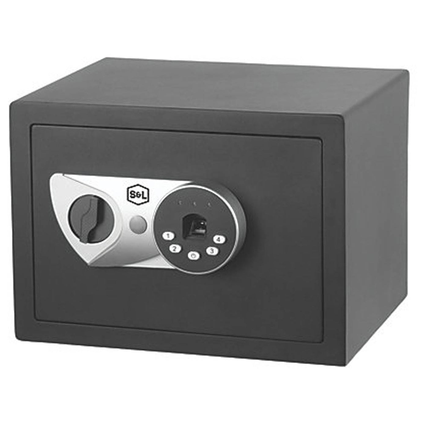 Smith & Locke Fingerprint Safe Steel Durable Wall Or Floor-Mounted 16Ltr - Image 1