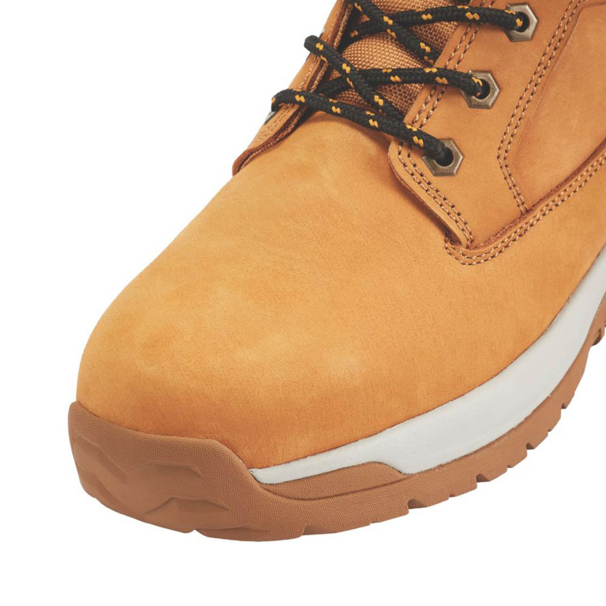 Site Safety Boots Mens Standard Fit Brown Leather Work Shoes Steel Toe Size 13 - Image 4