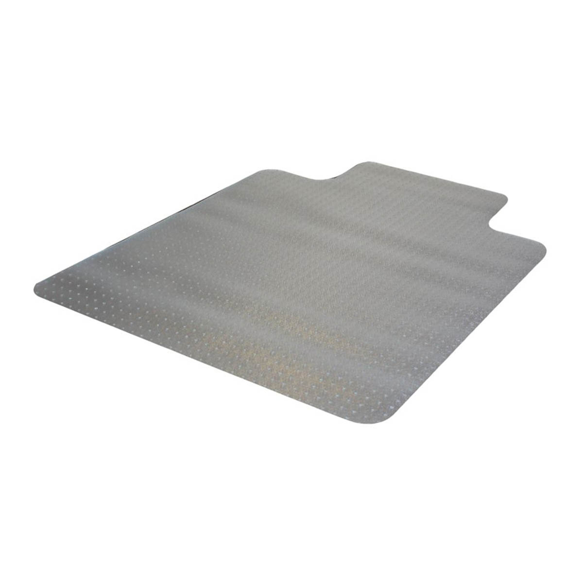 Chair Mat Carpet Rectangular Office Translucent Sturdy Lipped 1200 x 900mm - Image 1