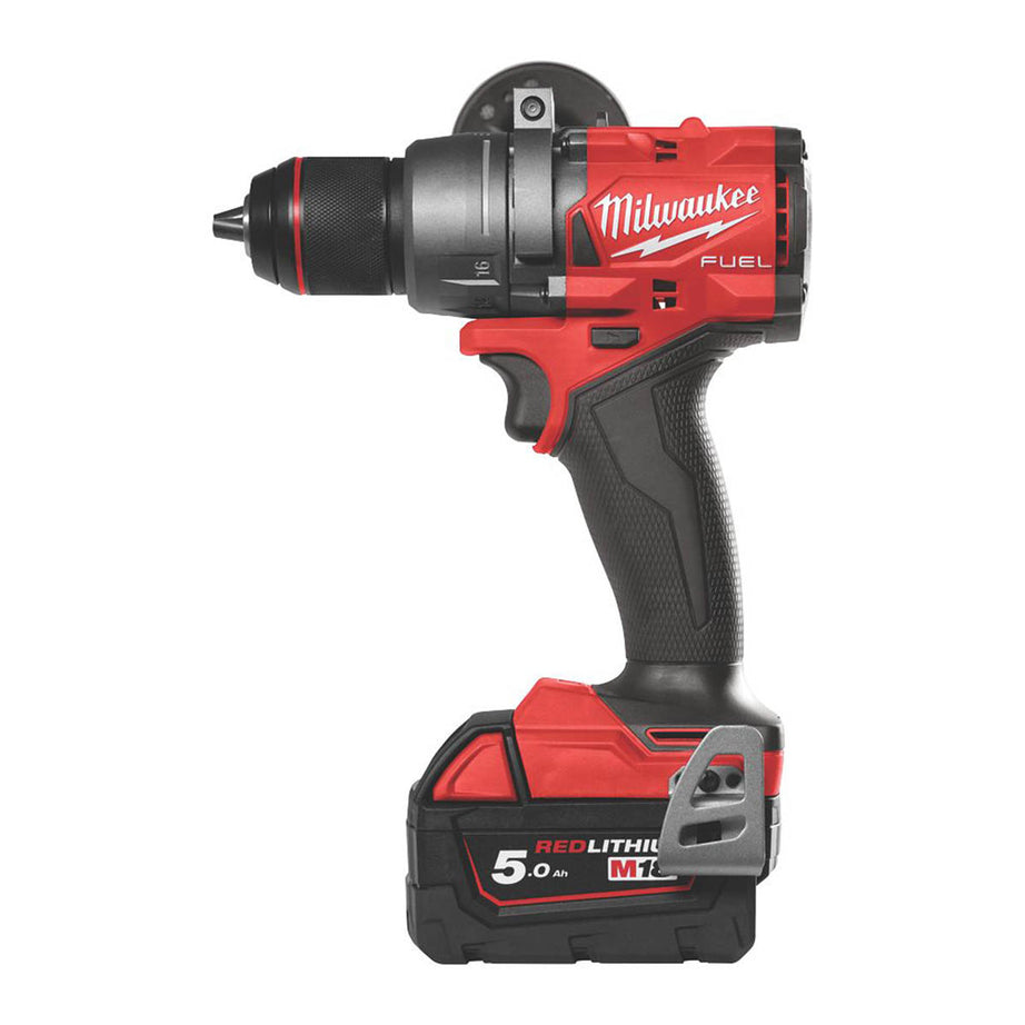 Milwaukee Combi Drill Cordless 18V 2x5.0Ah Li-Ion M18FPD3-502X Brushless Compact - Image 3