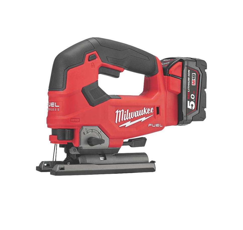Milwaukee Jigsaw Cordless 18V 2x5.0Ah Li-Ion M18FJS-502XFUEL Brushless Compact - Image 1