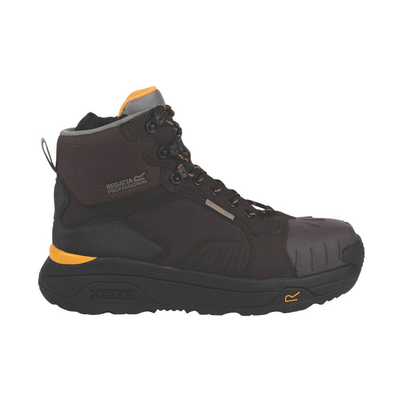 Regatta Safety Boots Mens Standard Fit Black Waterproof Composite Toe Size 8 - Image 2