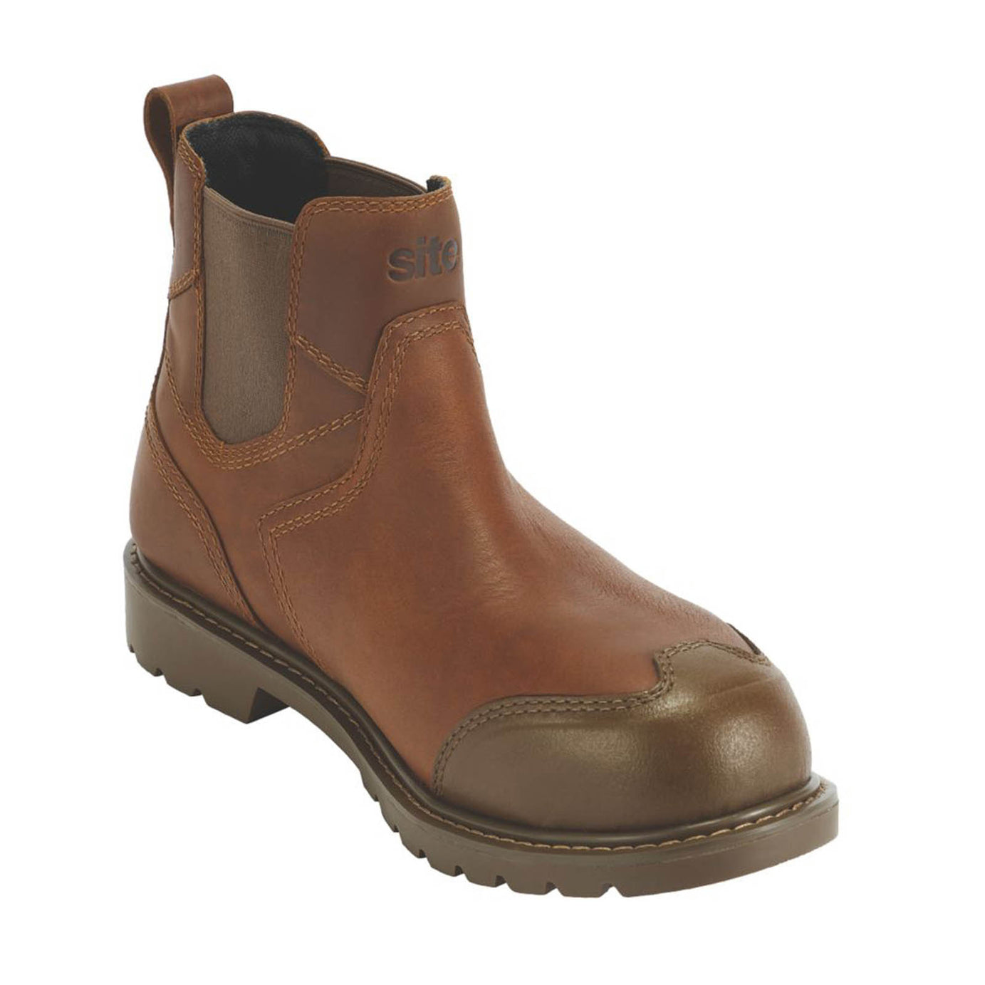Site Safety Dealer Boots Mens Standard Fit Waterproof Steel Toe Cap Size 10 - Image 1