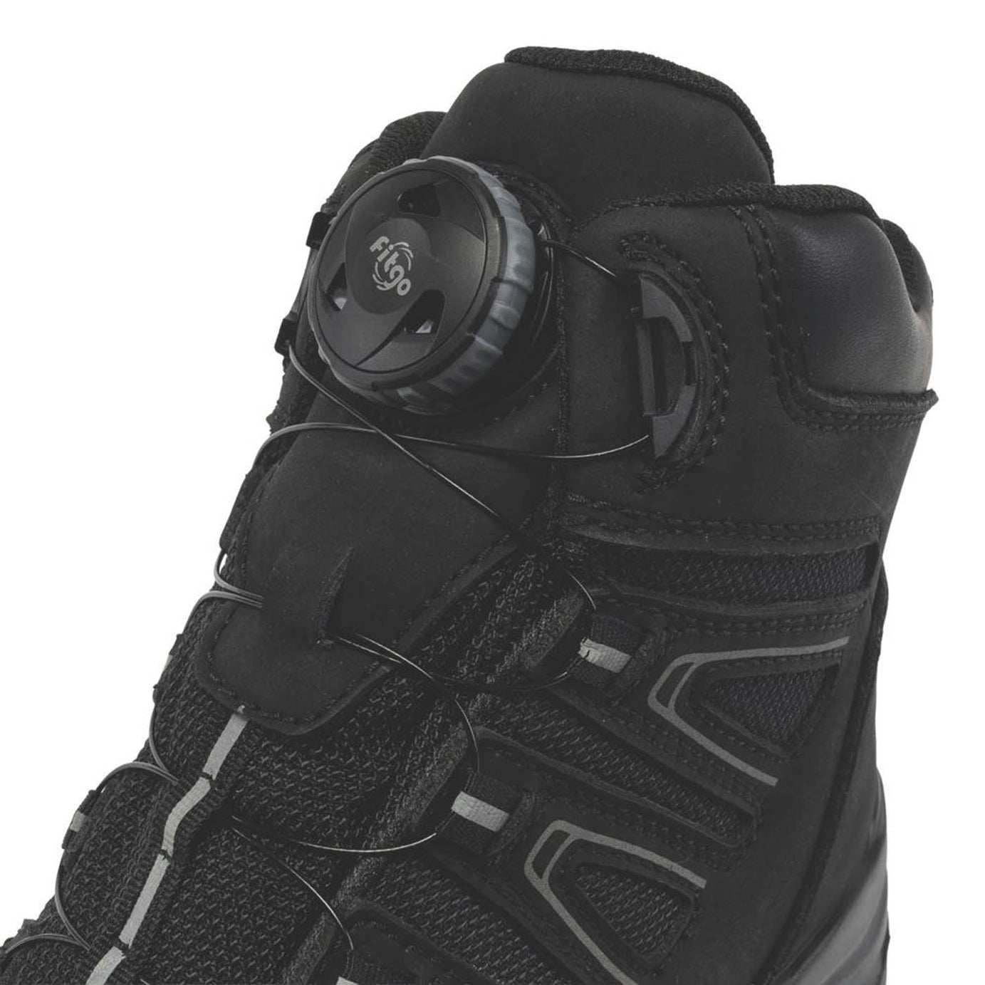 Apache Safety Boots Mens Wide Fit Black Waterproof Shoes Composite Toe Size 6 - Image 3