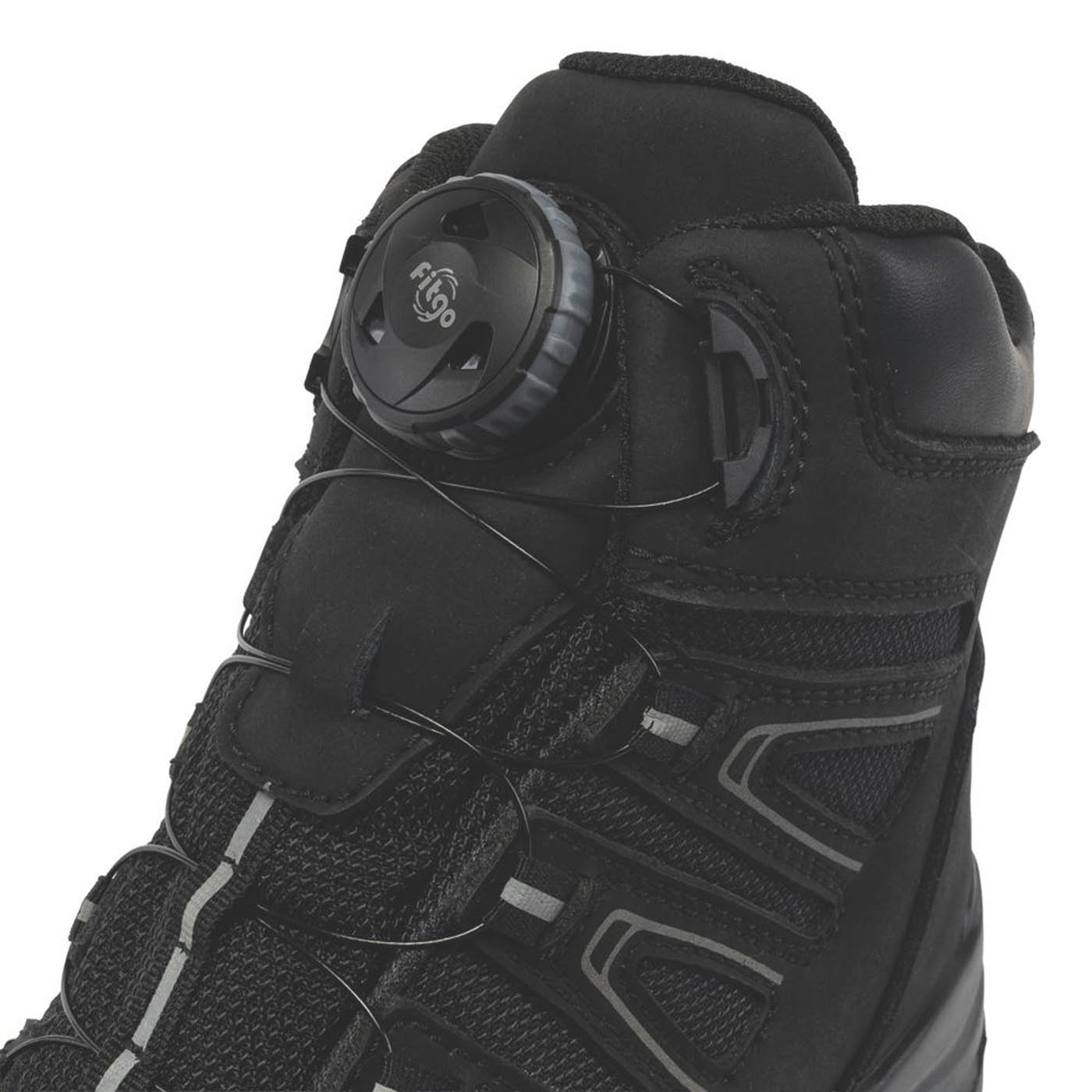 Apache Safety Boots Mens Wide Fit Black Waterproof Shoes Composite Toe Size 6 - Image 3