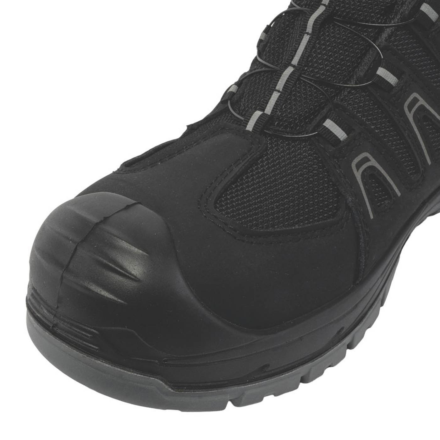 Apache Safety Boots Mens Wide Fit Black Waterproof Shoes Composite Toe Size 6 - Image 4