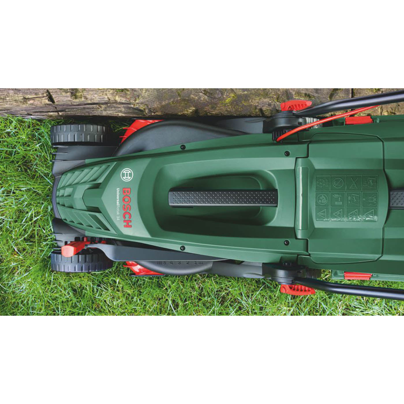 Bosch Lawnmower Electric 34cm UniversalRotak 1300kW 40Ltr Box Compact 230V - Image 4
