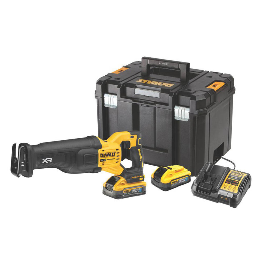 DeWalt Reciprocating Saw Cordless 18V 2x5Ah Li-Ion DCS386H2T-GB Brushless - Image 1