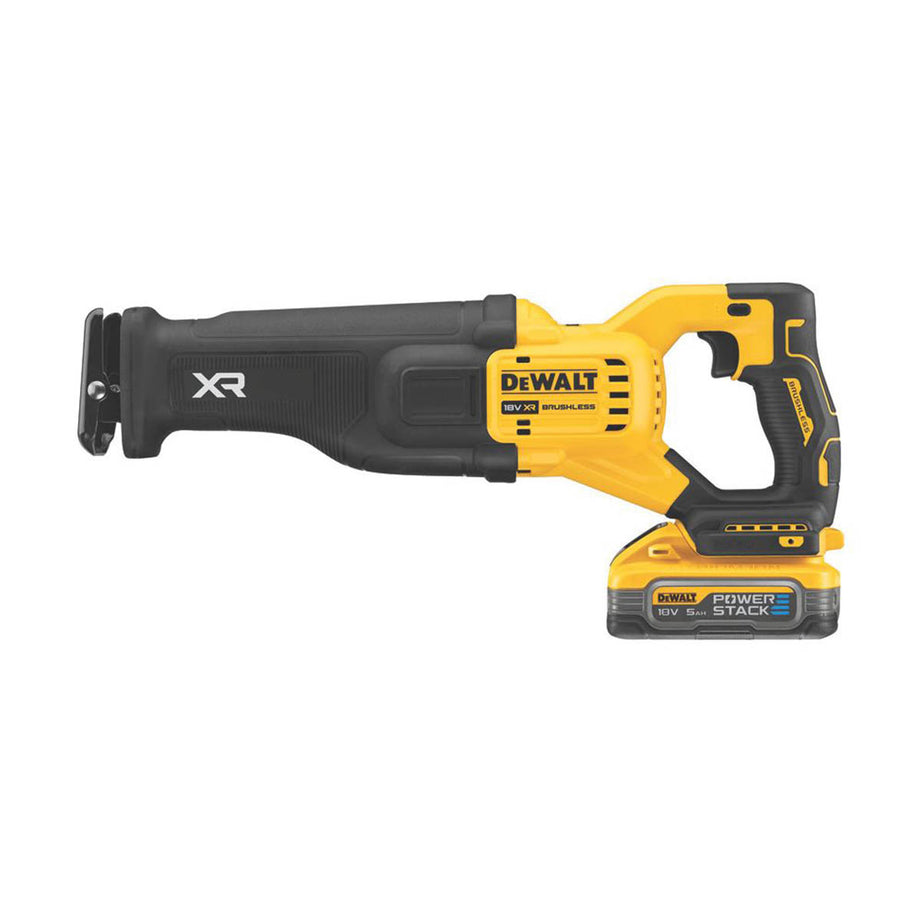 DeWalt Reciprocating Saw Cordless 18V 2x5Ah Li-Ion DCS386H2T-GB Brushless - Image 3