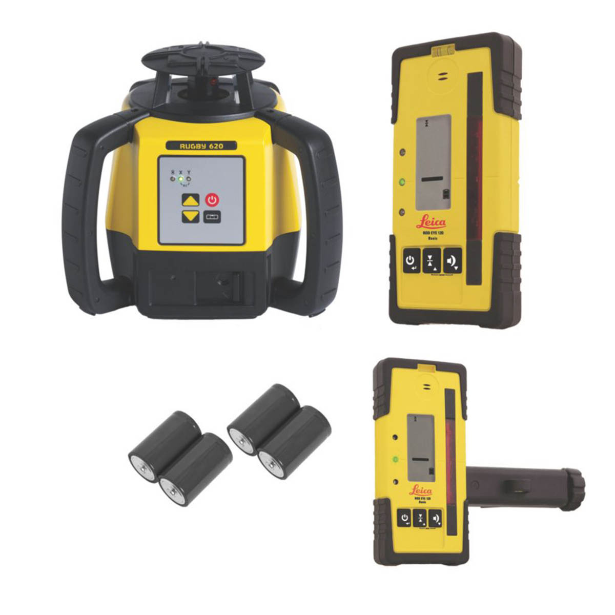 Leica Rotary Laser Receiver Horizontal Red Self Levelling Indoor Outdoor - Image 1