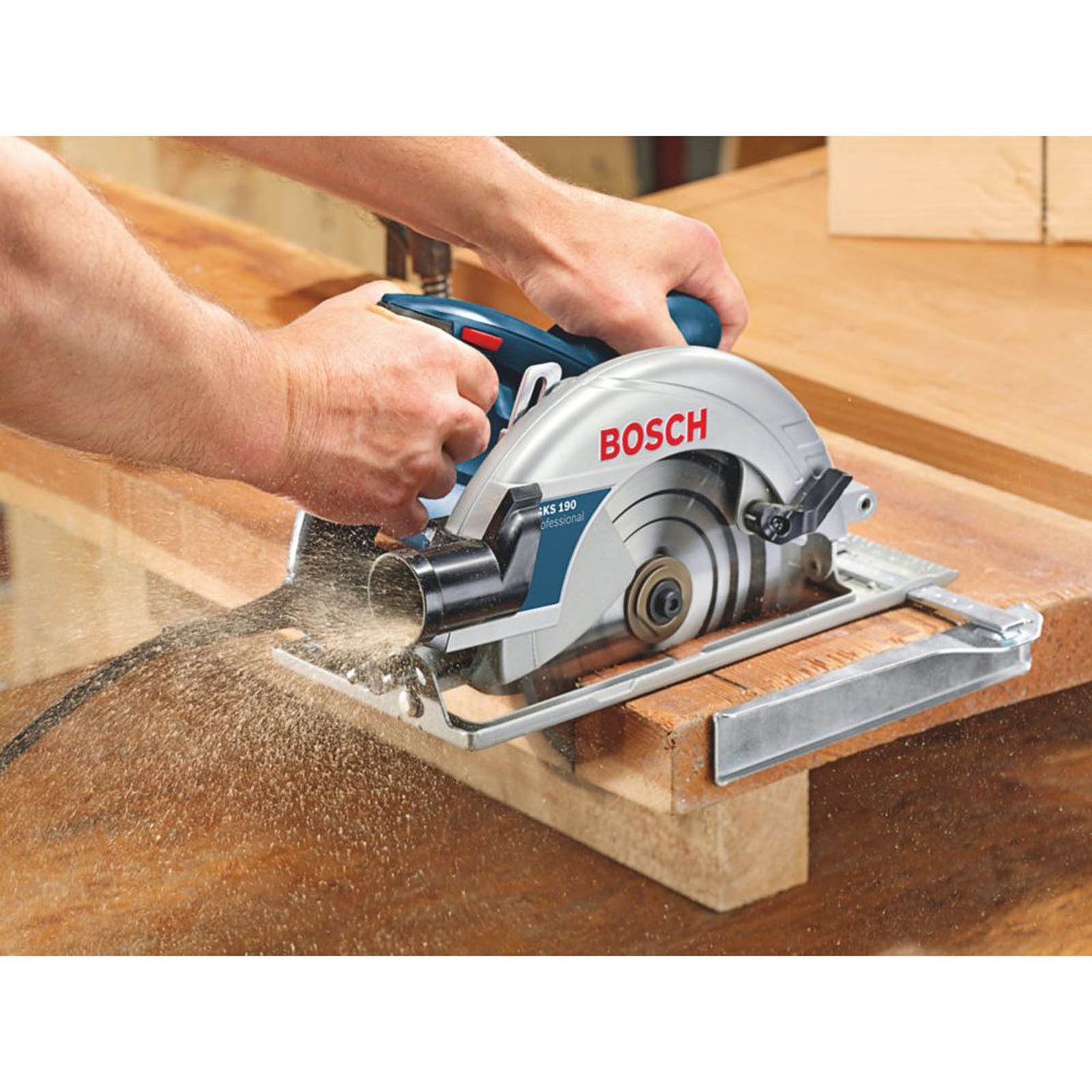 Bosch GKS 190 1400W 190mm  Electric Professional Circular Saw 240V - Image 4