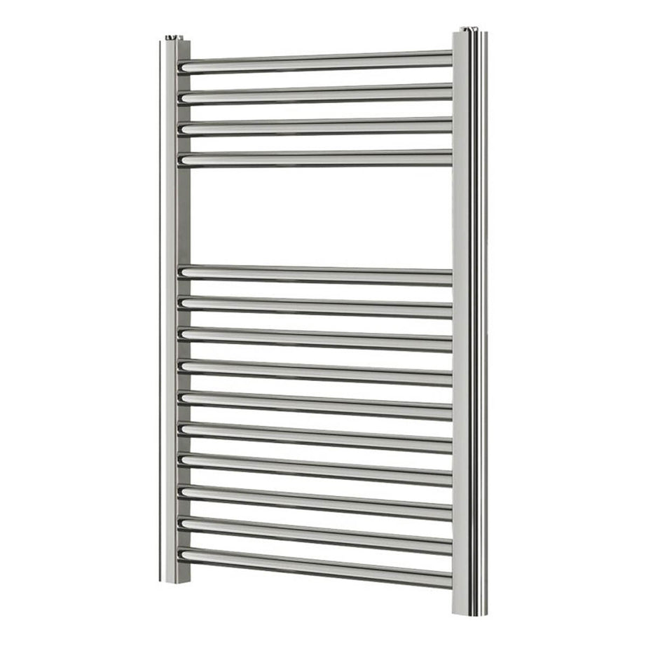 Blyss Towel Rail Radiator Chrome Flat Bathroom Warmer Ladder (H)70x(W)40cm - Image 1