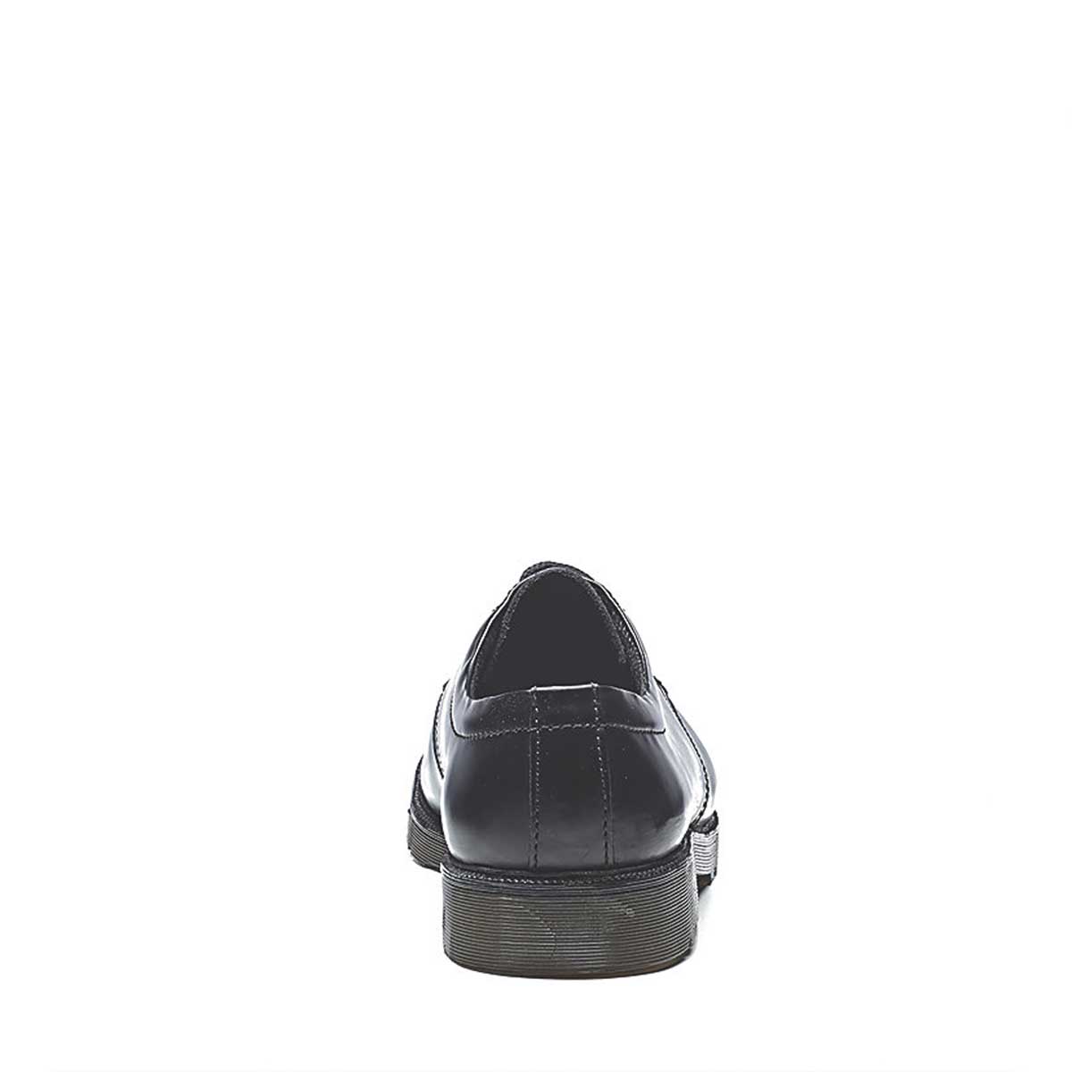 Safety Shoes Mens Wide Fit Black Leather Steel Toe Cap Lightweight Size 7 - Image 4