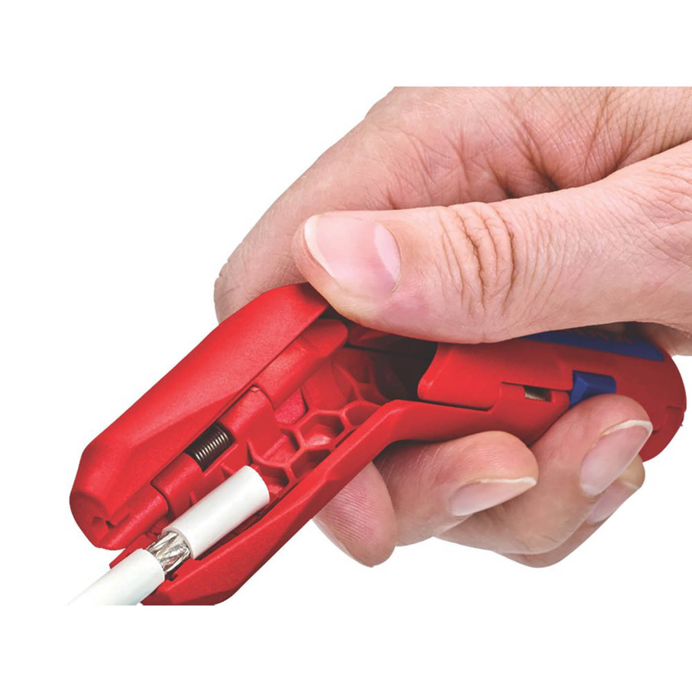 Wire Stripping Tool Universal Right-Handed Coax And Data Cable 5.3" (135mm) - Image 5
