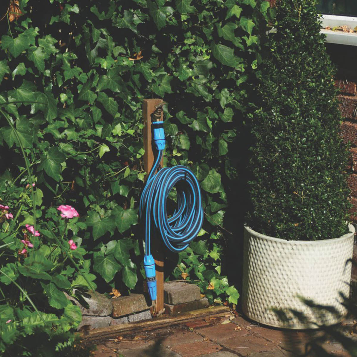 Flopro Expandable Hose Set 25m Plastic Rubber 3 Layer Reinforced Lightweight - Image 4