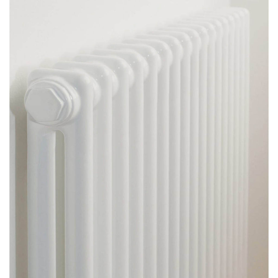 Acova 2 Column Radiator White Steel Horizontal Traditional 402W (H)292x(W)812mm - Image 3