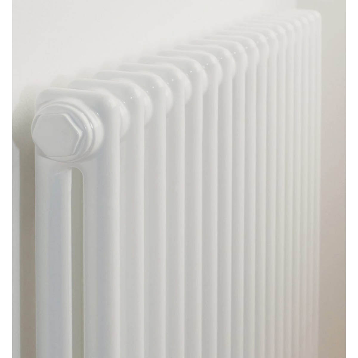 Acova 2 Column Radiator White Steel Horizontal Traditional 402W (H)292x(W)812mm - Image 3