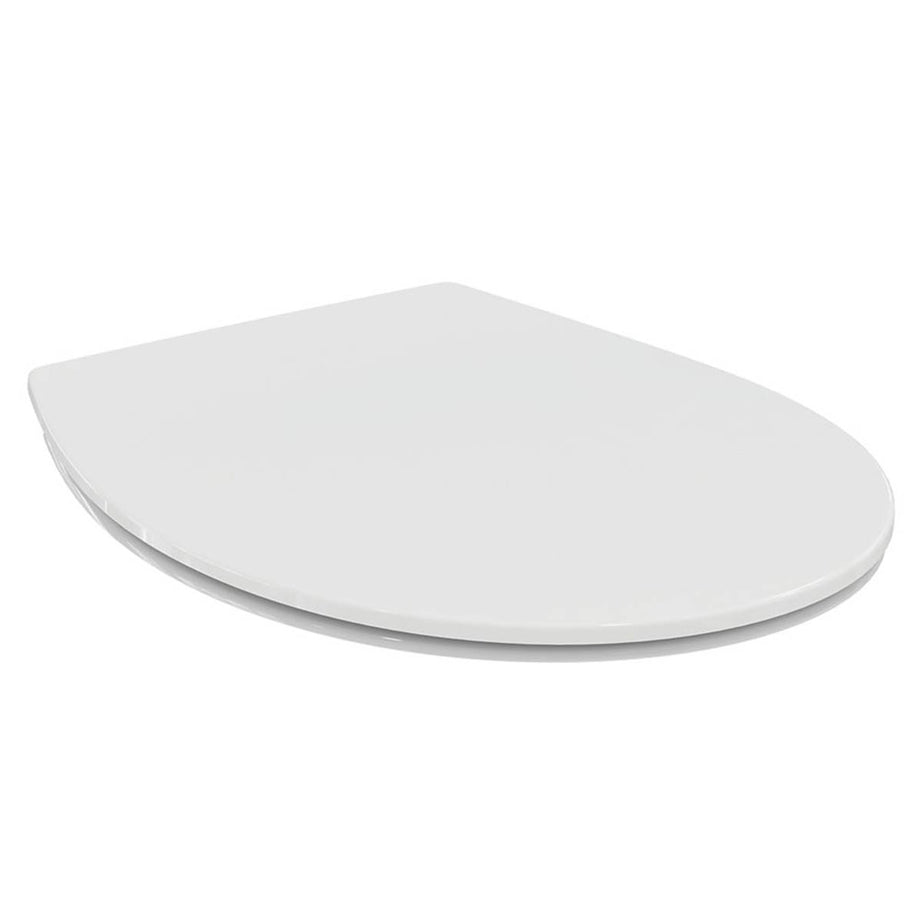 Armitage Shanks Toilet Seat and Cover S21 Soft-Close Duraplast White Round - Image 2