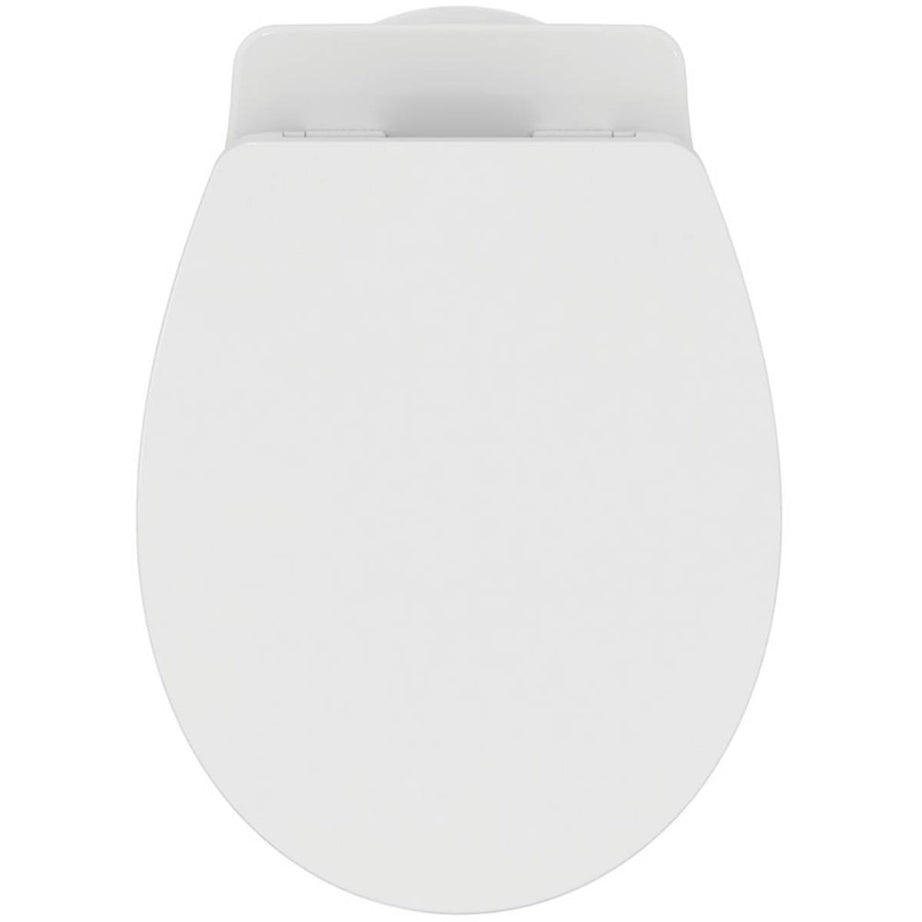 Armitage Shanks Toilet Seat and Cover S21 Soft-Close Duraplast White Round - Image 3
