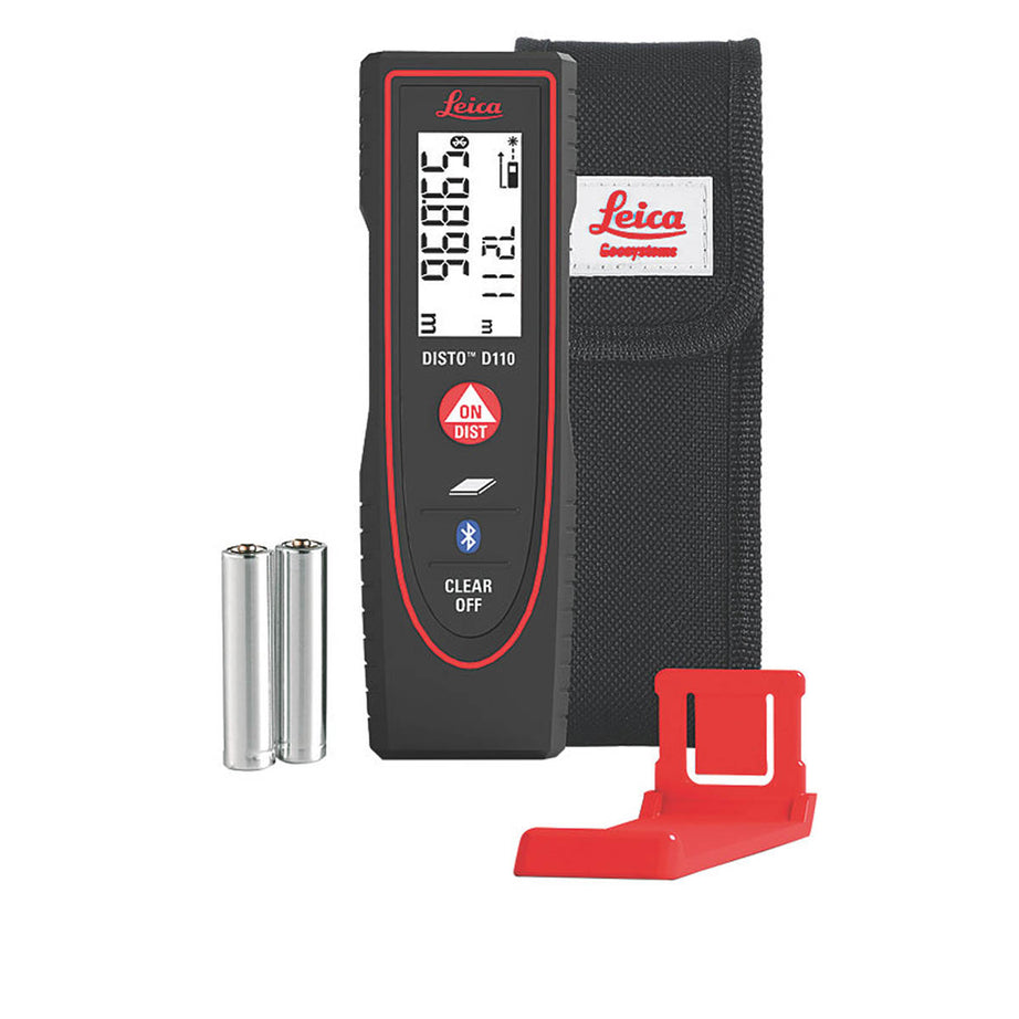 Leica Disto Laser Distance Measurer D110 Indoor IP54 60m Bluetooth Range Finder - Image 1