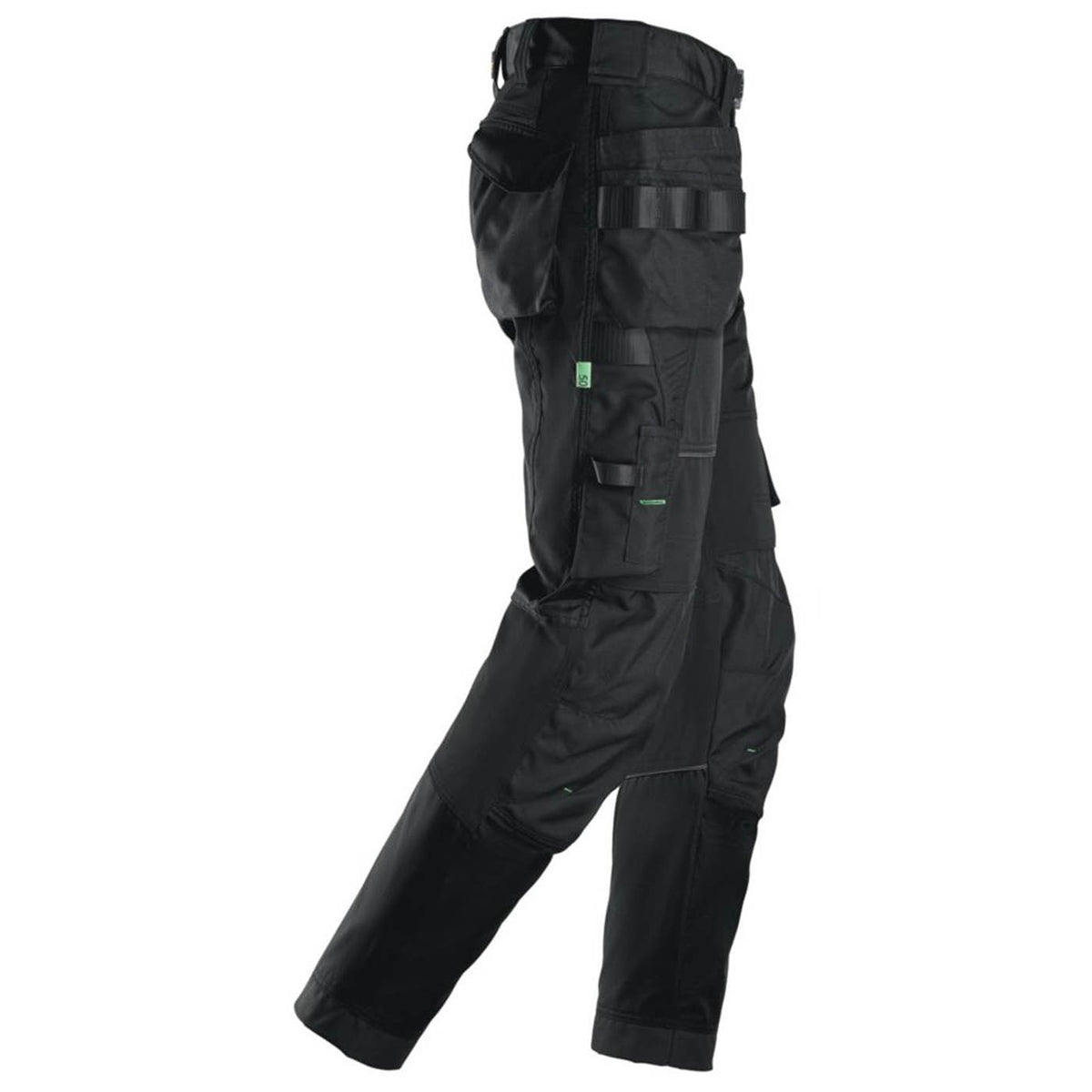 Snickers Work Trousers Mens Regular Fit Black Stretch Multi Pockets 38W 32L - Image 4