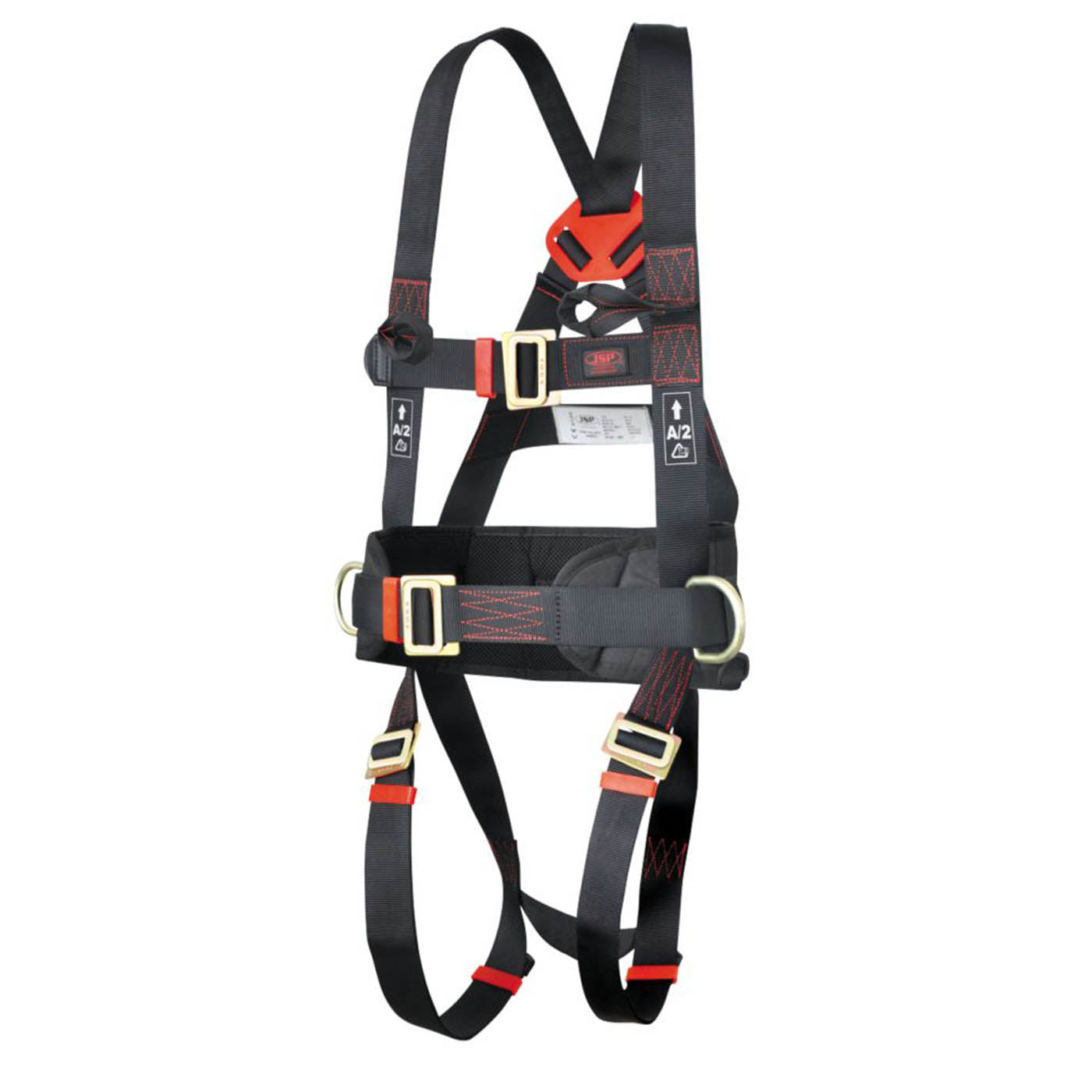 JSP Height Safety Harness Spartan 3-Point Comfortable Fully Adjustable Unisex - Image 2