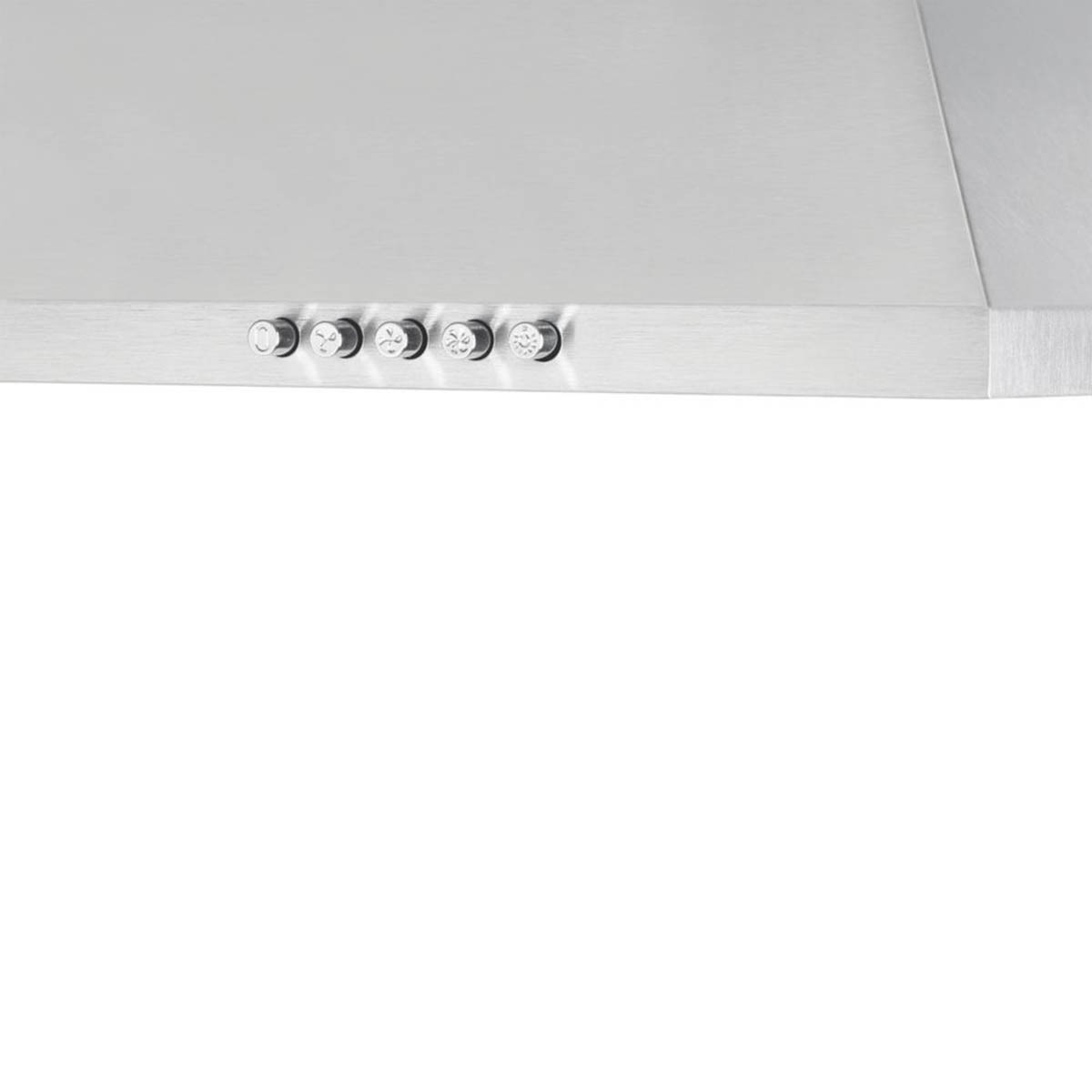 Chimney Hood Kitchen Extractor Fan Stainless Steel Push Button 3 Speed 900mm - Image 3