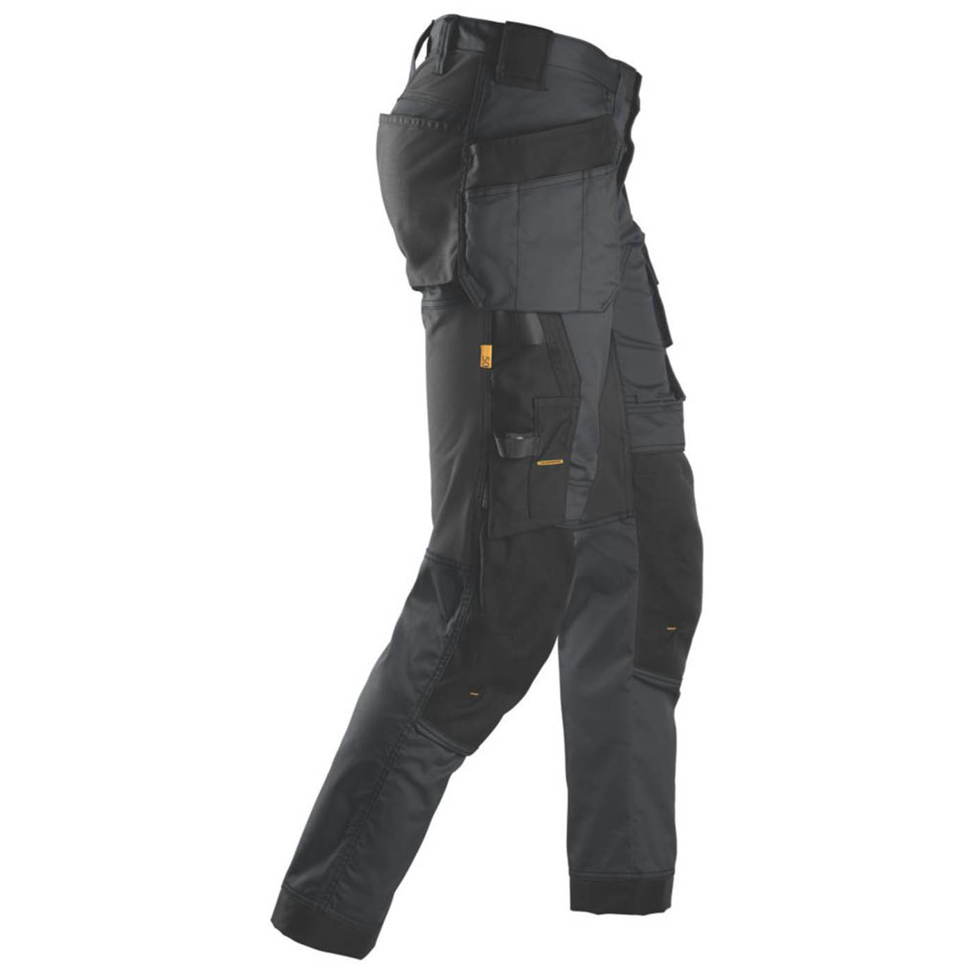 Snickers Work Trousers Mens Slim Fit Grey Stretch Multi Pockets Cargo 41W 30L - Image 3