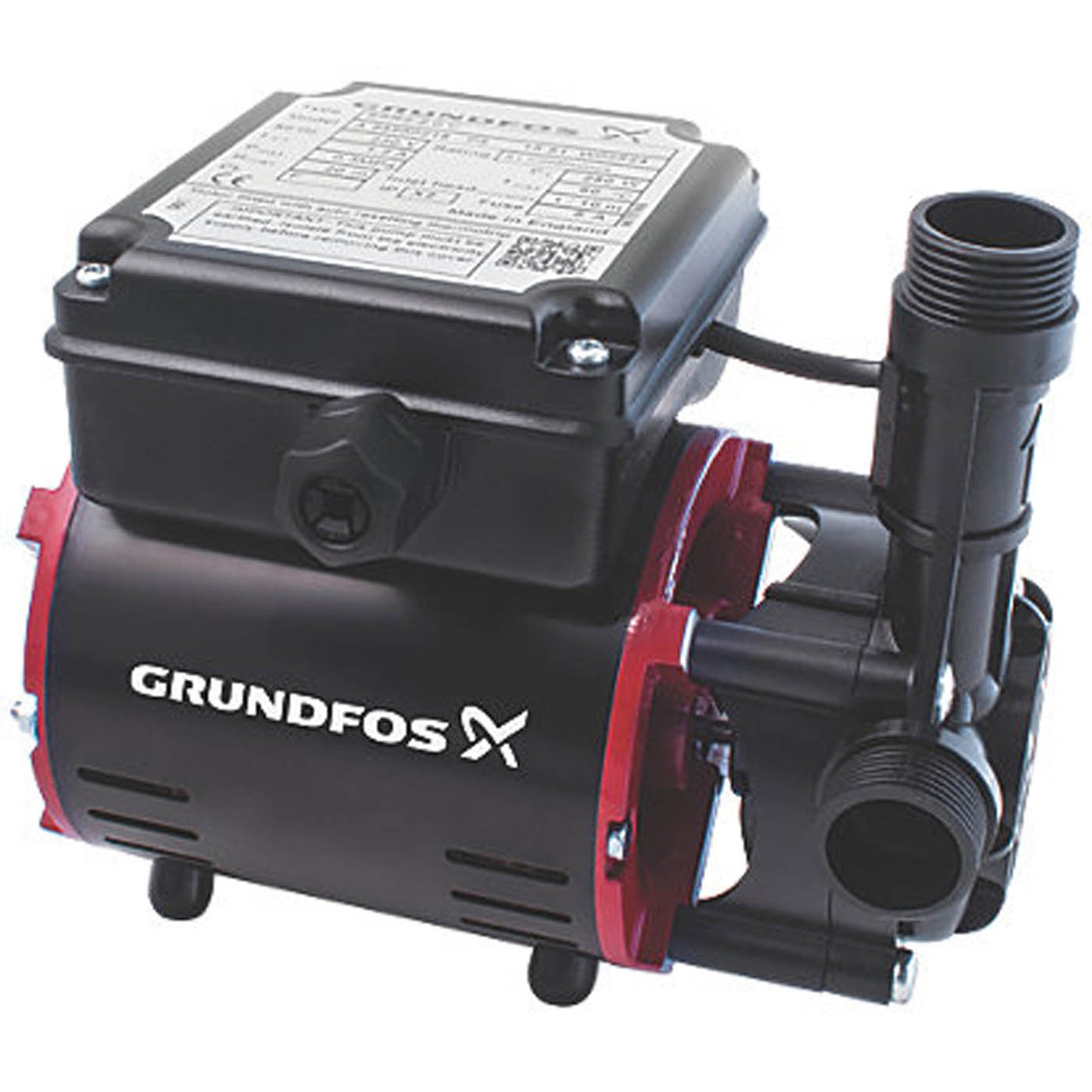 Grundfos Shower Pump Single 98950218 Regenerative Positive Low Noise Head 2.0bar - Image 2