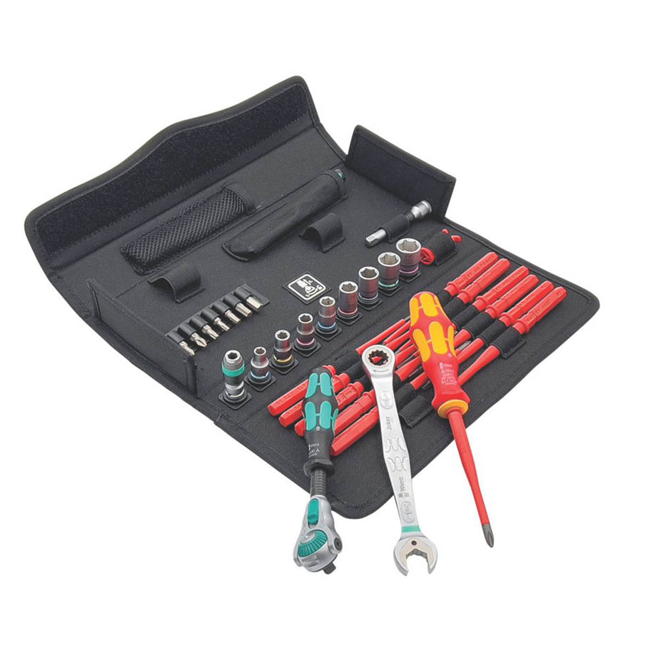 Wera Tool Set Screwdrivers Ratchet Indoor Outdoor Maintenance Household 35pcs - Image 2