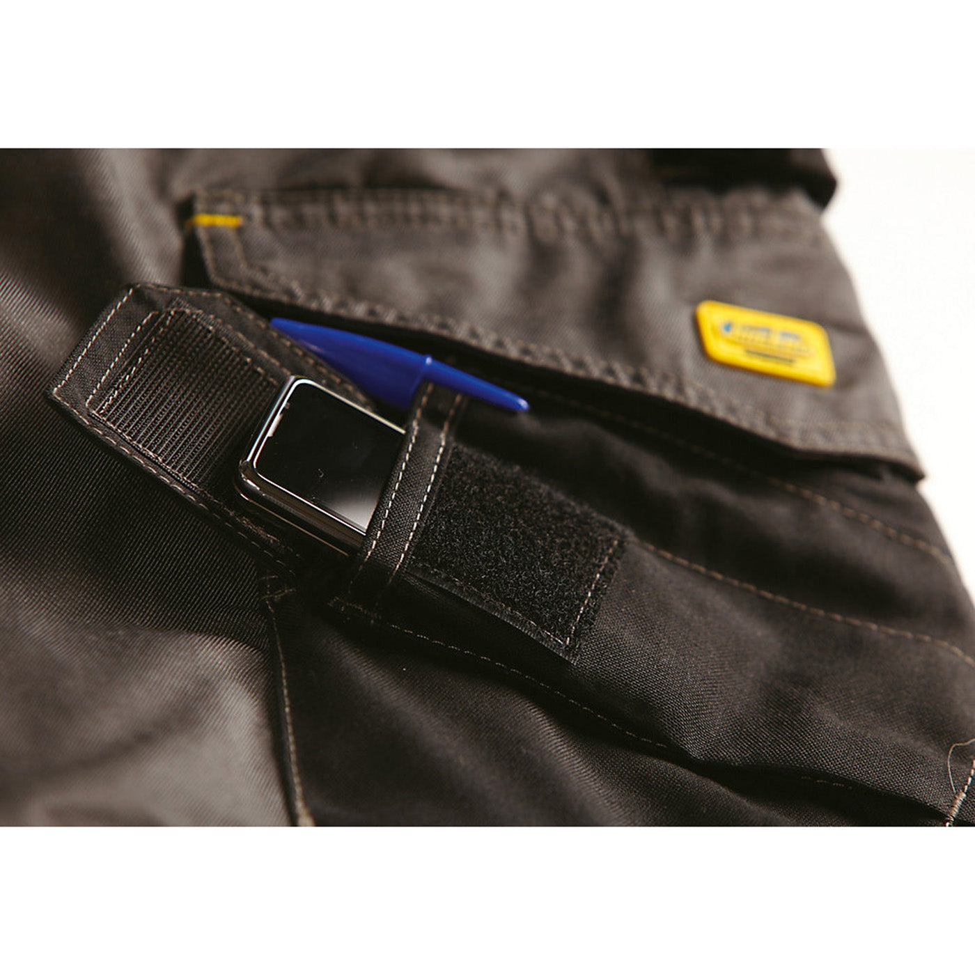 Snickers Work Trousers Mens Twisted Leg Grey Black Multi Pockets Cargo 36W 32L - Image 4