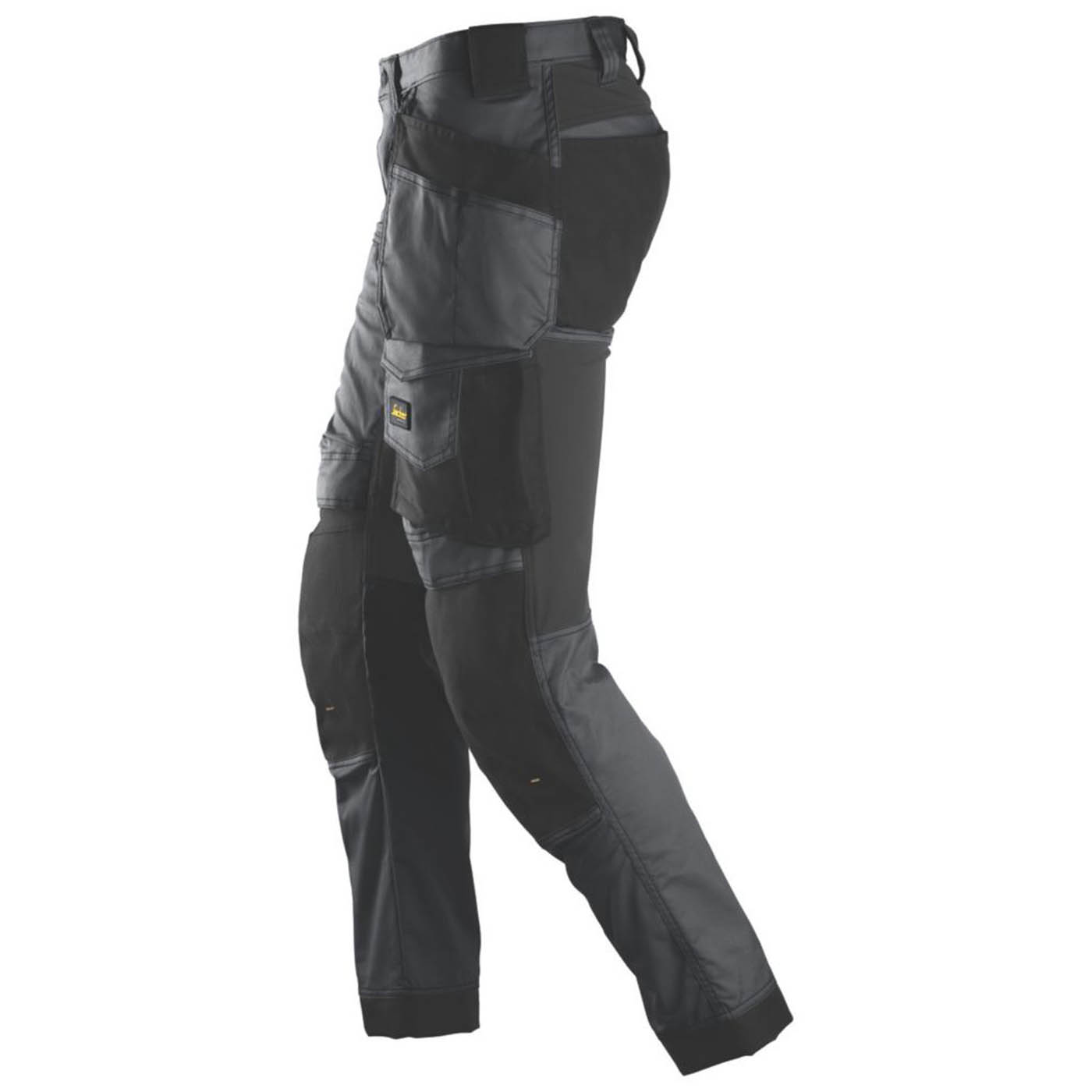 Snickers Work Trousers Mens Slim Fit Grey Stretch Multi Pockets Cargo 38W 35L - Image 4